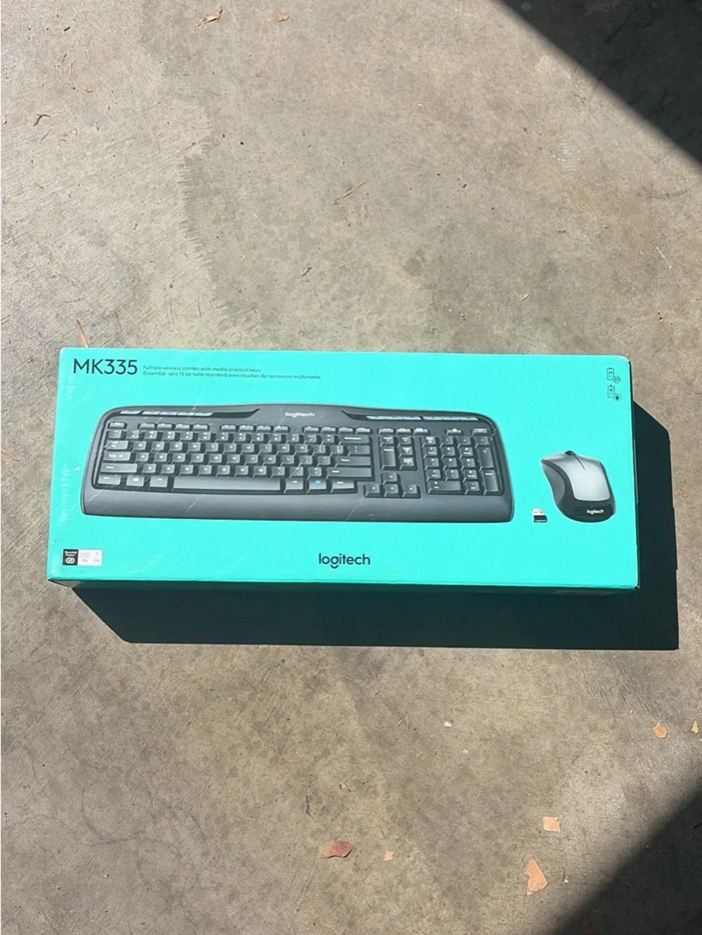 Logitech MK335 Wireless Keyboard and Mouse Combo - Black